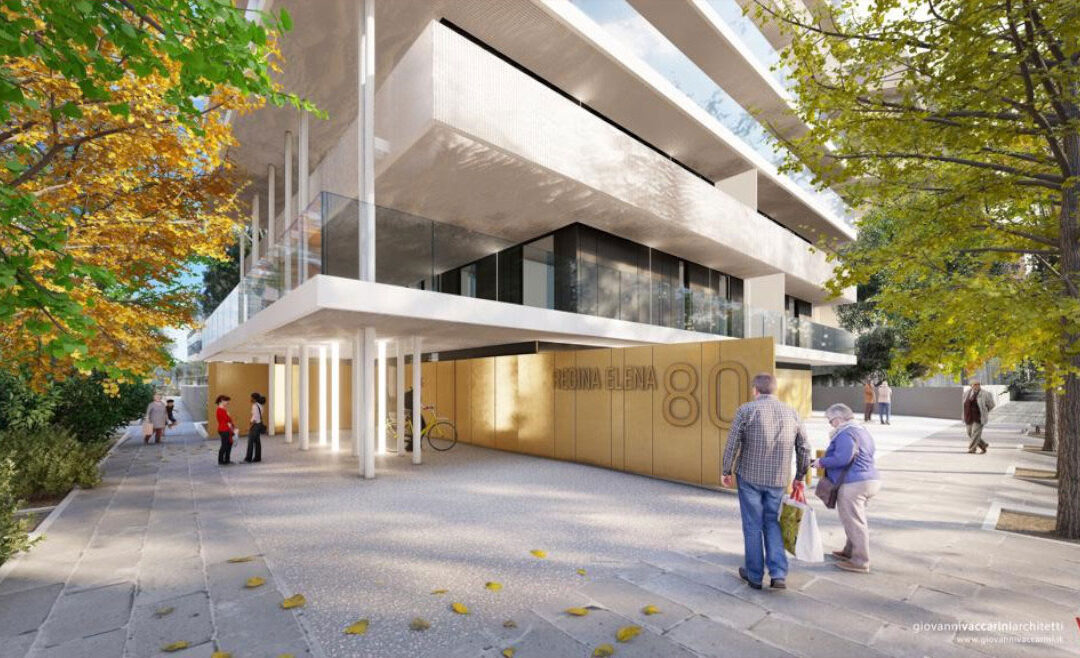 Iniziati i lavori della palazzina Regina Elena 80